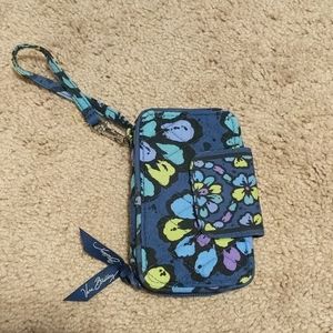 Vera Bradley Wristlet in Indigo Pop (retired)